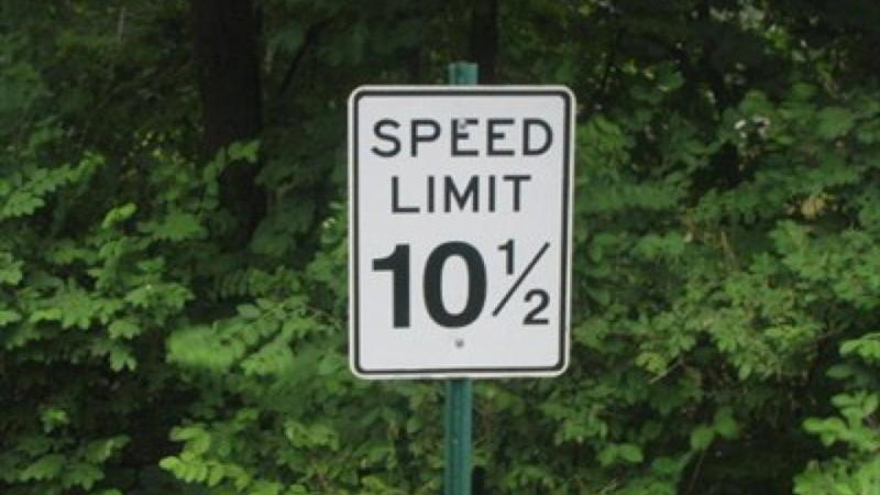 Illustration for article titled The Most Ridiculous Speed Limits